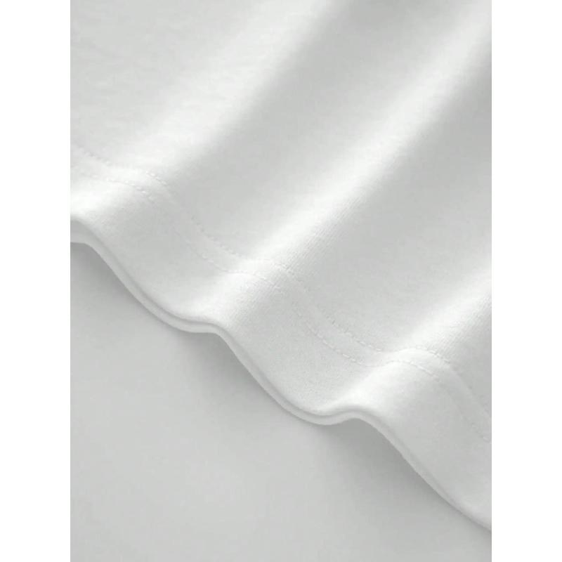 Brent Faiyaz Boxy Fitted Wasteland Unisex Crewneck Letter Print Short Sleeve T-Shirt Women's Tee Gift for Women and Men Cotton Fabric