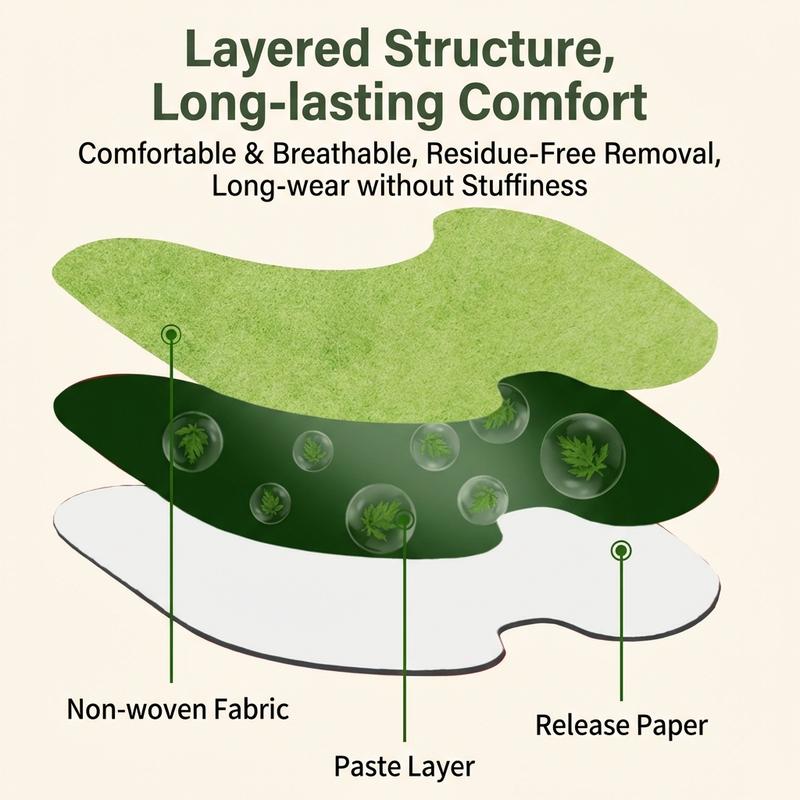 Herbal Knee Patches for Knee Care, 30 Patches per Box for Comfortable Warm Support, Simple Daily Heat Therapy for Busy Lifestyles at Home or On-the-Go, Natural Herbal Relief for Knee and Joint Comfort Gentle Long Lasting bone pain multi-use heat patch