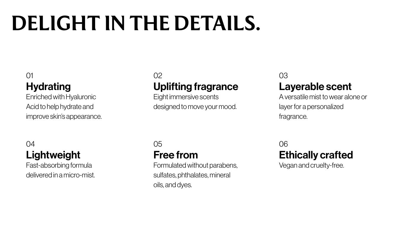 Touchland Lush Tropicale Power Essence Body & Hair Fragrance Mist, Skincare-Infused Fragrance, Layerable Scents