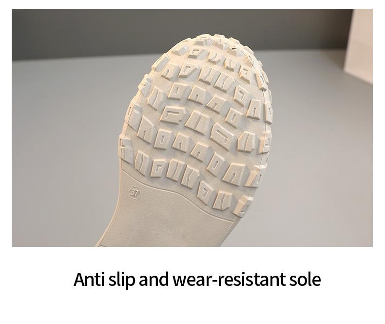 Spring and Autumn new arrival high-top shoes, round toe, thick sole for added height, soft sole, casual sneakers, street style white shoes.