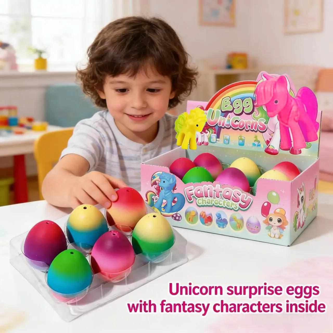 Easter Egg Hunt Surprise: Unicorn Hatching Eggs! These interactive toys grow 600% in water, offering engaging fun for kids. They're educational, perfect as fidget toys, and safe for children, a popular choice for Easter!