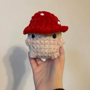 Handmade crochet mushroom!