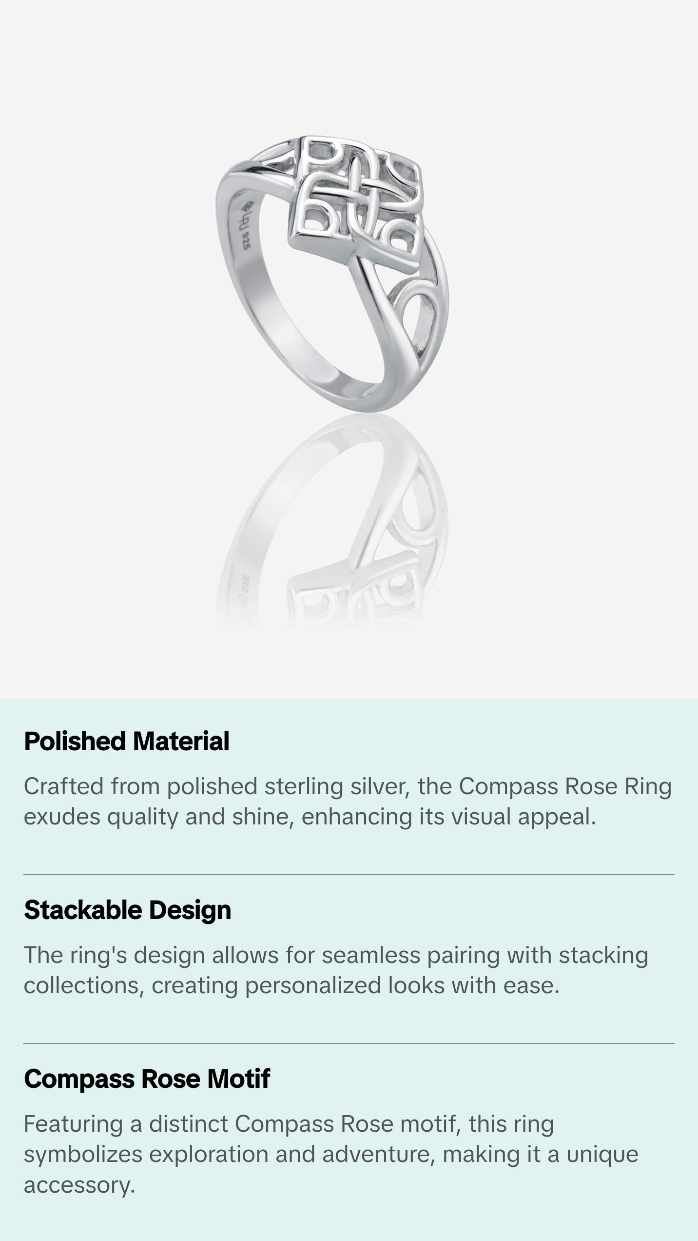 Compass Rose Ring