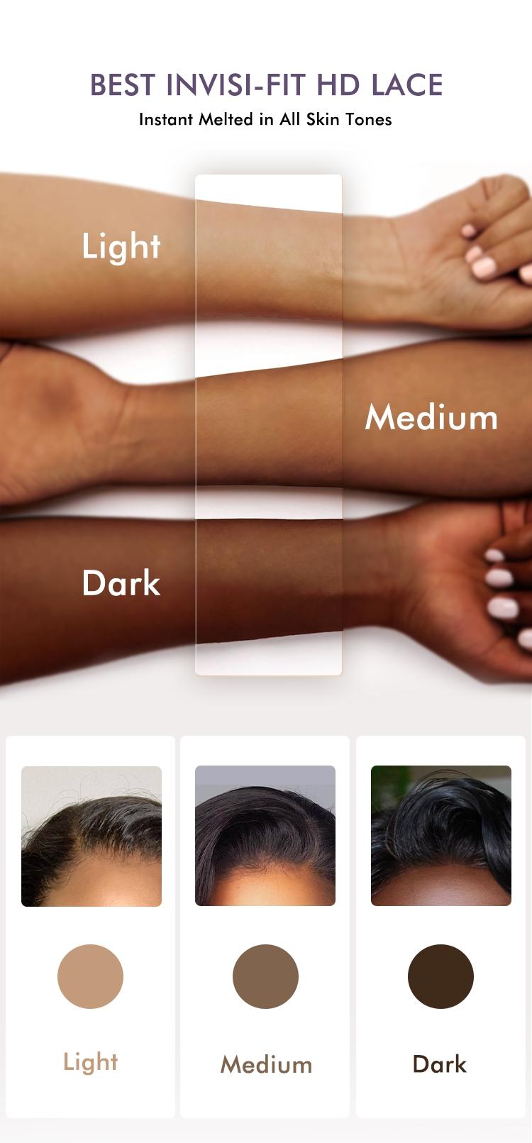 【LIVE】Luvme All-Day Comfort™ Wig PartingMax Brown Highlights Funmi Curly 7x6 Closure HD Lace Glueless Wig Pre Cut Lace