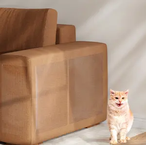 AISOON 12-Pack Anti-Scratch Furniture Protector – Heavy-Duty Sofa & Couch Shield for Cat Claws, Walls, Doors, with 50 Twist Pins – Easy to Apply