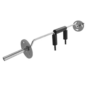 700 LBS Safety Squat Bar – 28mm Diameter Fitness Bar with Shoulder & Arm Pads | Ideal for Front Squats, Lunges, Rehab & Physical Therapy