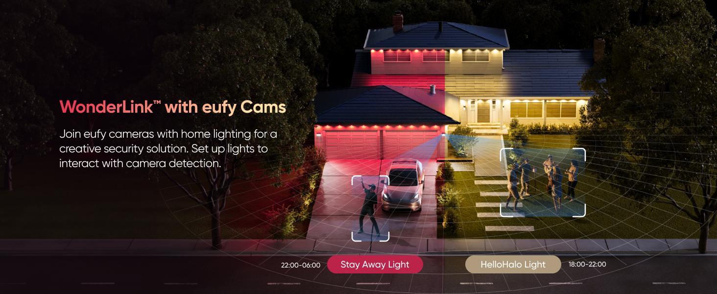 【Special Bundle】eufy Permanent Outdoor Lights E22, 100ft with 60 Triple-LED Lights, Smart RGBWW for Christmas, Daily and Holiday, IP67 Waterproof, AI Lighting Themes for Christmas Decorations, Links with Cameras Dimmable Customization