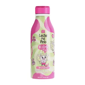 Leche Pal Pelo Kids Curly - Hydrating Curl Shampoo - Hydrating Shampoo with Coconut Milk, Oat Milk and Shea Butter - Soft, Manageable Curls - 14.9 oz