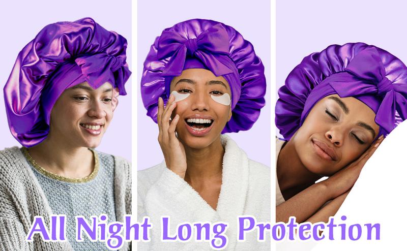 Purple 6-in-1 Hair Brush Set with Detangler & Combs for Straight Curly All Hair Types Wet Dry Adults Children 13 Counts Hair Care Kit