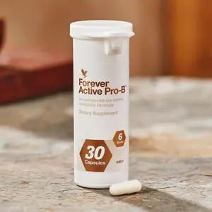 Forever Active Pro-B is a supplement Probiotic promoting a healthy digestive system and enhances nutrient absorption and supports immune function. It delivers active, healthy and beneficial bacteria, like Lactobacillus Rhamnosus, to your digestive system.