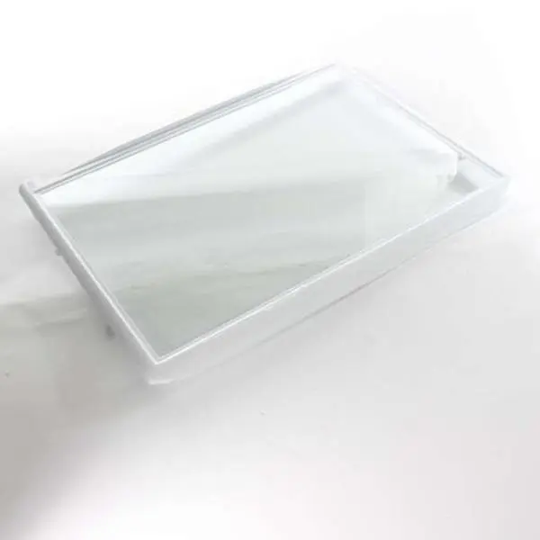 LG AHT73514301 Genuine OEM Rectangular Refrigerator Shelf Assembly - 6.85 lbs, Durable Secure Storage Part for Household Appliances