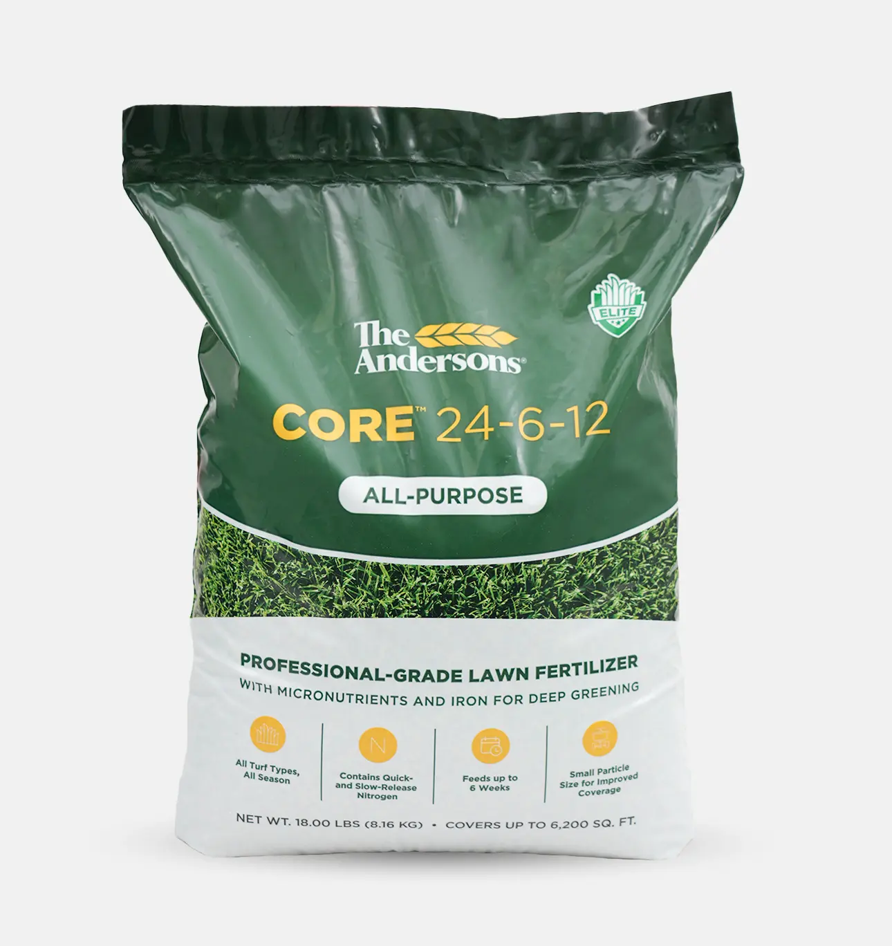 The Andersons Core 24-6-12 Professional-Grade Premium All-Purpose Garden Fertilizer for Lawn Grass Care, Garden Fertilizers, Grass Fertilizer For Lawn