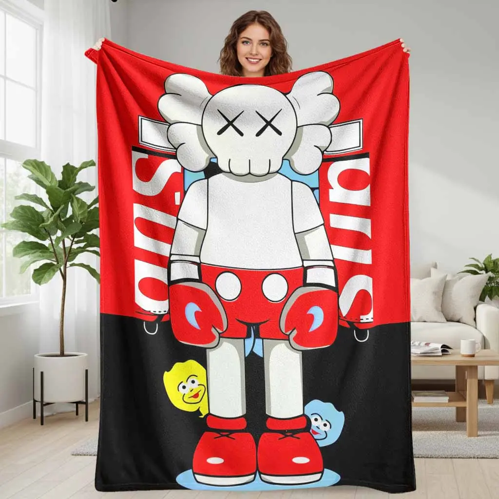 希少！クマLIMITED NAP BLANKET / KASHBEAR完売レア kaws tapestry blanket - TikTok Shop