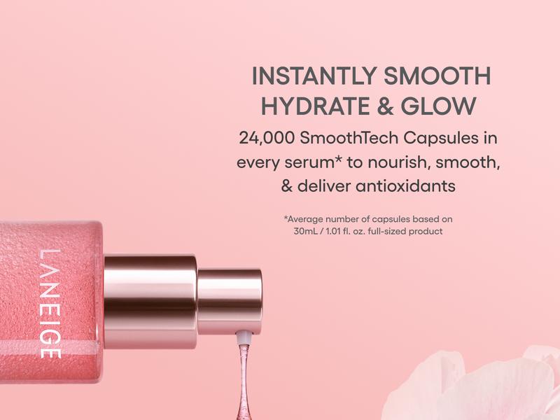 Laneige Bouncy & Firm Serum, Korean Skincare, Visibly Firming, Plumping