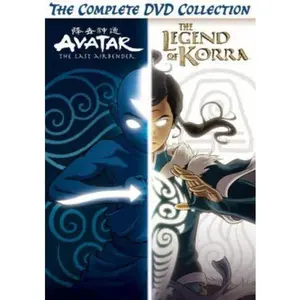Avatar: The Last Airbender / The Legend of Korra: The Complete DVD Collection  [DVD Video Disc] Boxed Set, Full Frame, Slipsleeve Packaging, Widescreen, Dolby, Dubbed, Ac-3/Dolby Digital