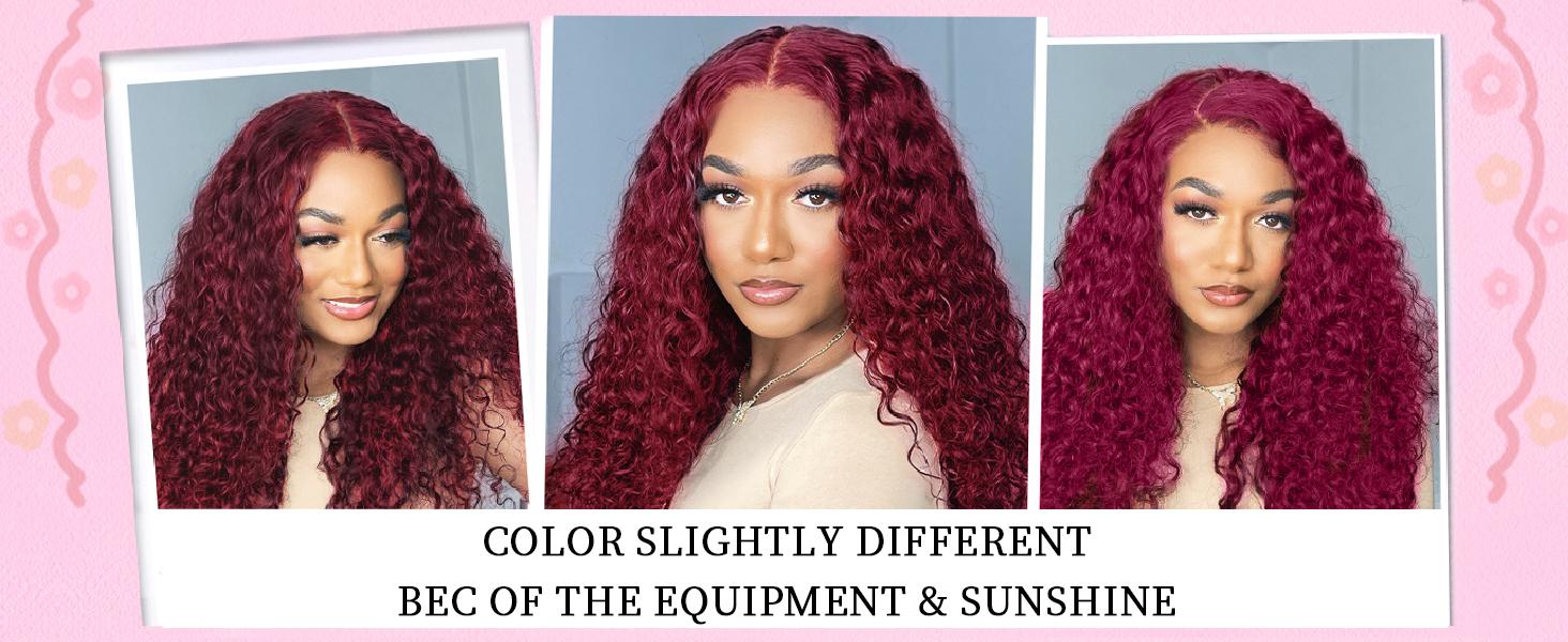 2026 TikTok Shop Deal Chocolate Brown Deep Wave Lace Front Wigs Human Hair 180 Density 13x6 HD Lace Frontal Wigs Curly Human Hair Brown Glueless Wig For Women Pre Plucked with Natural Hairline Valentine's Day Gift