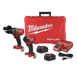 M18 FUEL 18V Lithium-Ion Brushless Cordless Hammer Drill and Impact Driver Combo Kit (2-Tool)