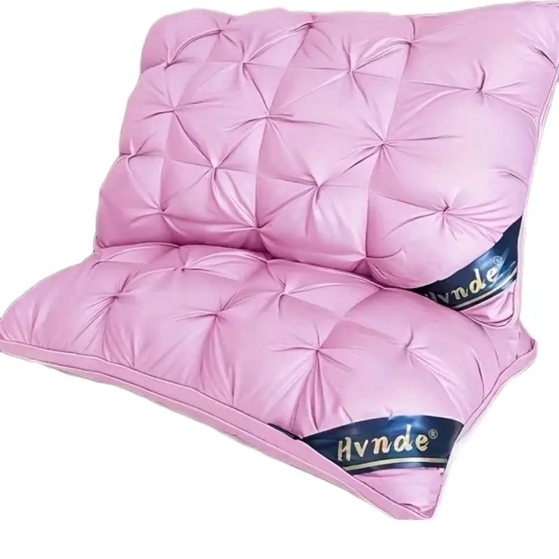 Hilton Luxury 5-Star Hotel Quality Pillows,Buy 1 Get 1 Free ,Bright White Soft Comfortable Luxury Pillows  In Full & Queen Size,Ultra-Fluffy Soft Down Alternative Fill