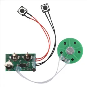 DIY Voice Module Card 4 Minutes Recording Playback Voice Sound Chip Voice Greeting Card for Holiday Luggage Replacement