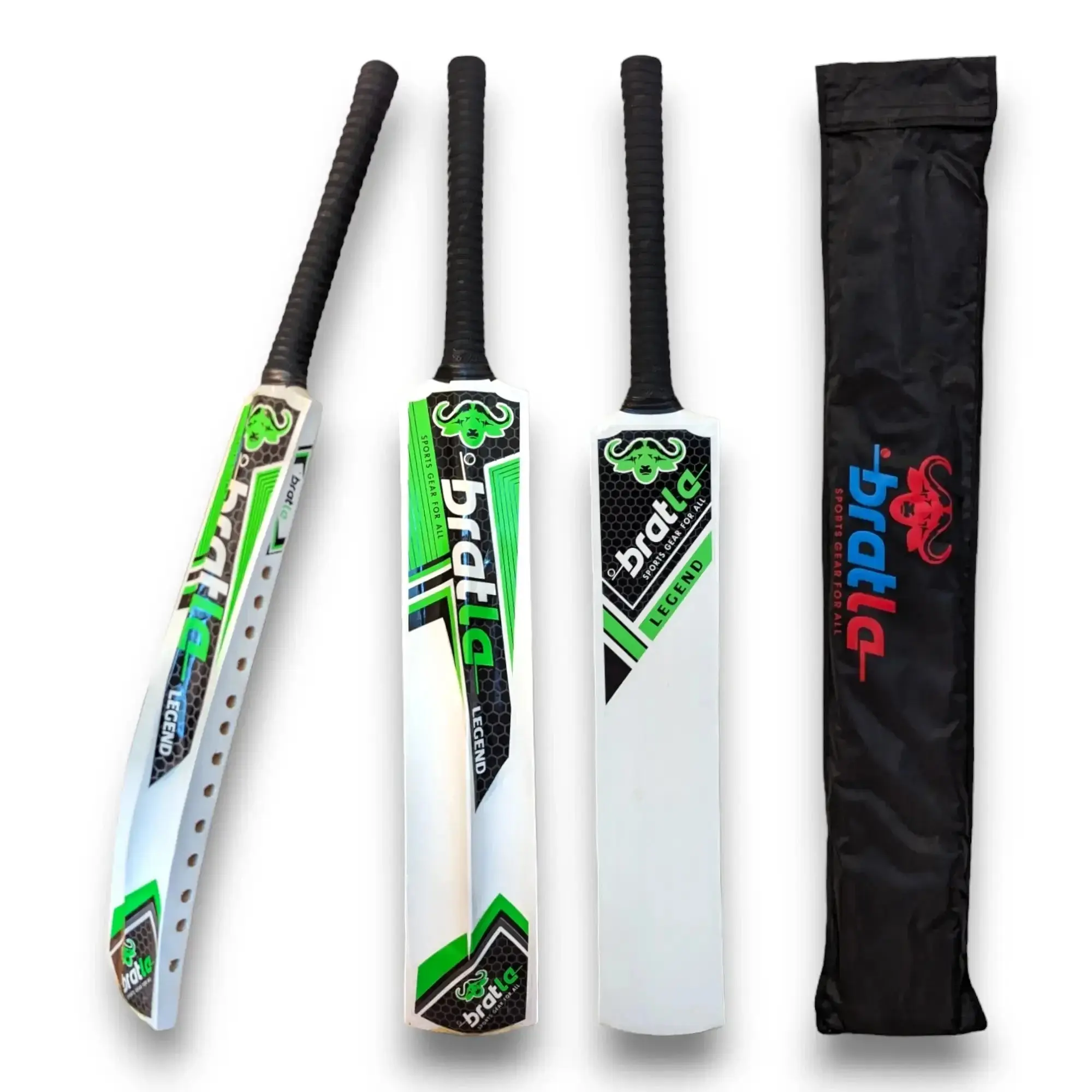 Bratla Legend Cricket Bat for Tape Tennis Ball Full Size Men