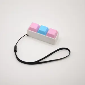 3 Key Keyboard Fidget Toy with Wristband - Stress Relief Fidget Toy