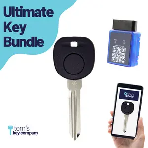 Ultimate Key Bundle with Programming Tool, Aftermarket Transponder Key and Key By Photo for Select Hummer Vehicles (GMKEY-B111-UKB)