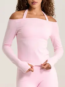 Cover-Up Off the Shoulder Long Sleeve