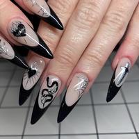 long black tip snake