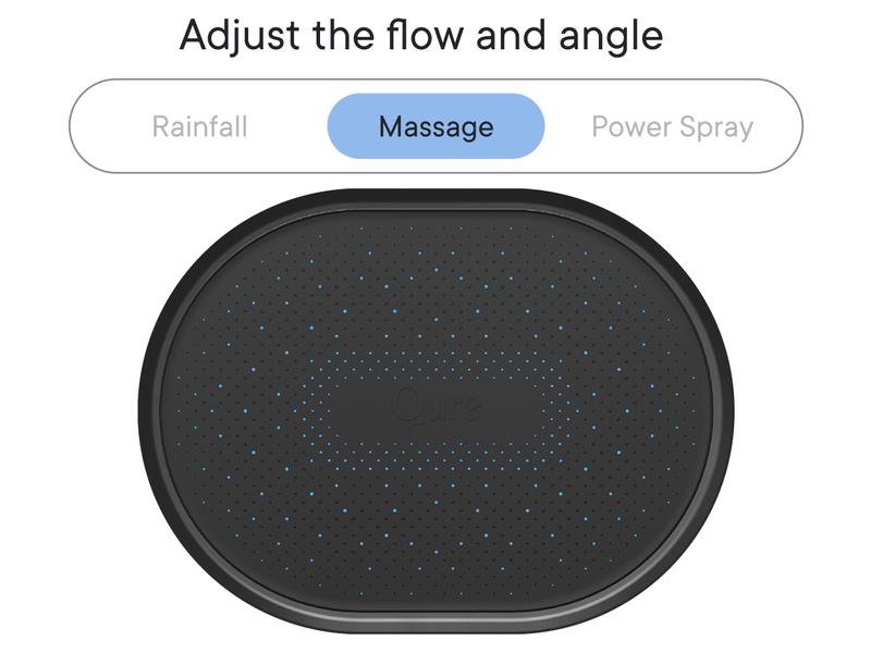 Qure Showerhead filter for Hard Water - Get healthier Hair, Skin & Nails by reducing 99,9% Chlorine | High Pressure Shower head, Improve your Beauty and Skincare Routine, Dermatologist-approved