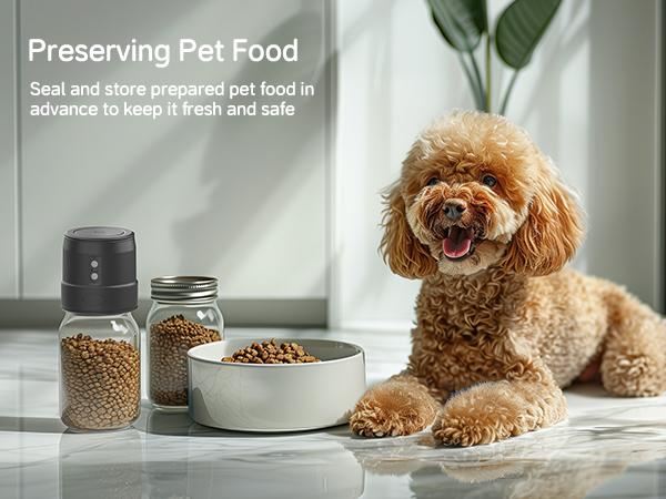 Easyera Dual-Head Mason Jar Sealer Auto-Stop Canning Kit with Dust Cover 5×Wide Mouth & 5×Regular Lids for Food Storage Vacuum Automatic Sealing in 30 Seconds