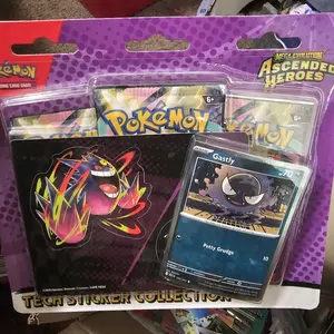 Acended Heros Tech sticker collection (Gastly)