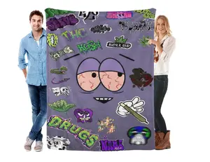 Southern Park Towel Flannel Blanket, soft blanket, soft and warm comfortable sofa, bedroom, travel, camping, office nap, gift idea