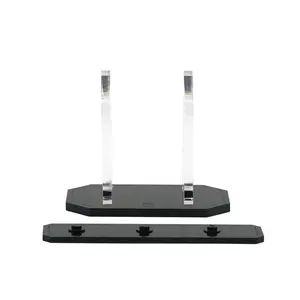 Acrylic Display Stand Compatible with LEGO 76239 DC Batman Batmobile Tumbler vs. Two-Face & The Joker - Set Not Included