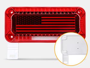 Nilight LED RV Tail Light 2PCS 72 LED Red Running Stop Brake Turn Signals Light White License Plate Light Surface Mount Waterproof Taillights for RV Caravan Camper Van Nilight LED RV Tail Light 2PCS 72 LED Red Running Stop Brake Turn Signals Light White License Plate Light Surface Mount Waterproof Taillights for RV Caravan Camper Van