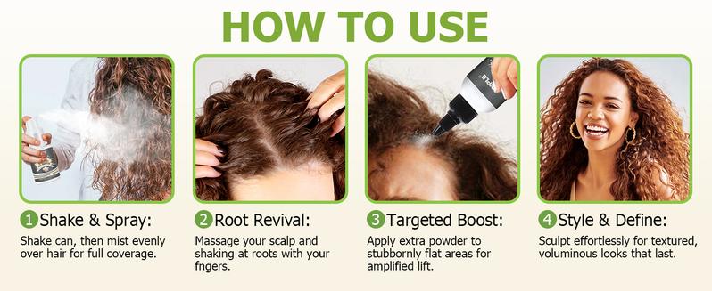 Powder Dry Shampoo Natural & Organic Ingredients Dry Shampoo Powder for Men Women Hair, Dry Shampoo Volume & Fullness Conditioner Haircare