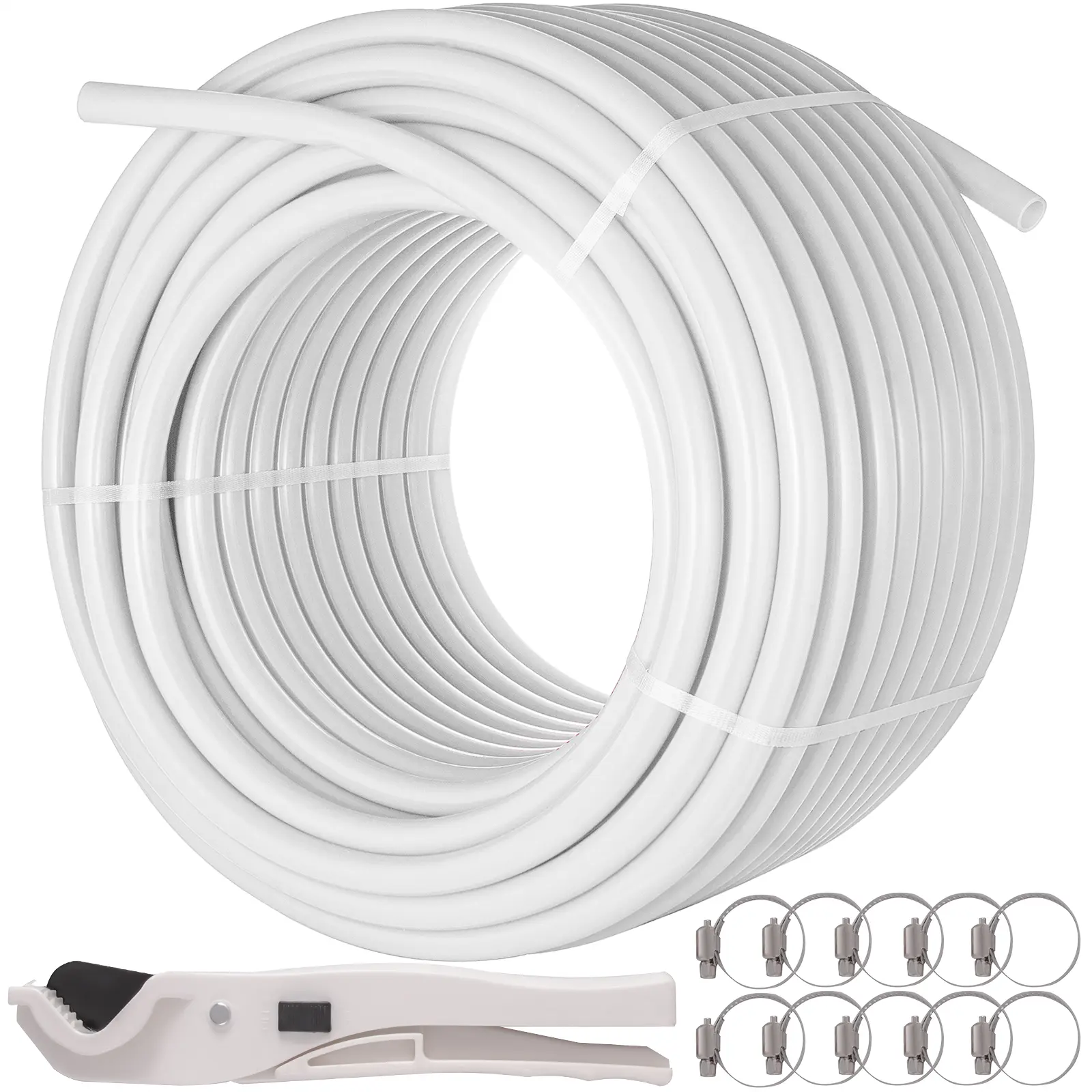 【Summerfinds】PEX Potable Water Tubing Pipe 1" 300 Feet White