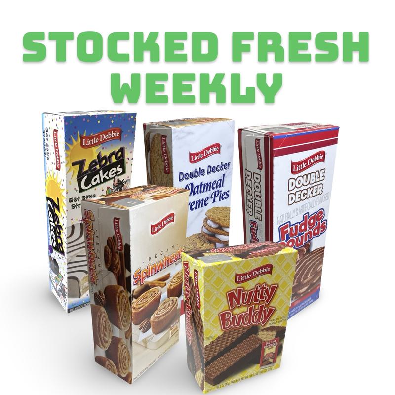 Little Debbie Extra-Large Sized Cosmic Brownies, 4 oz., 6 Count | 3 Pack (Total 18 Brownies)