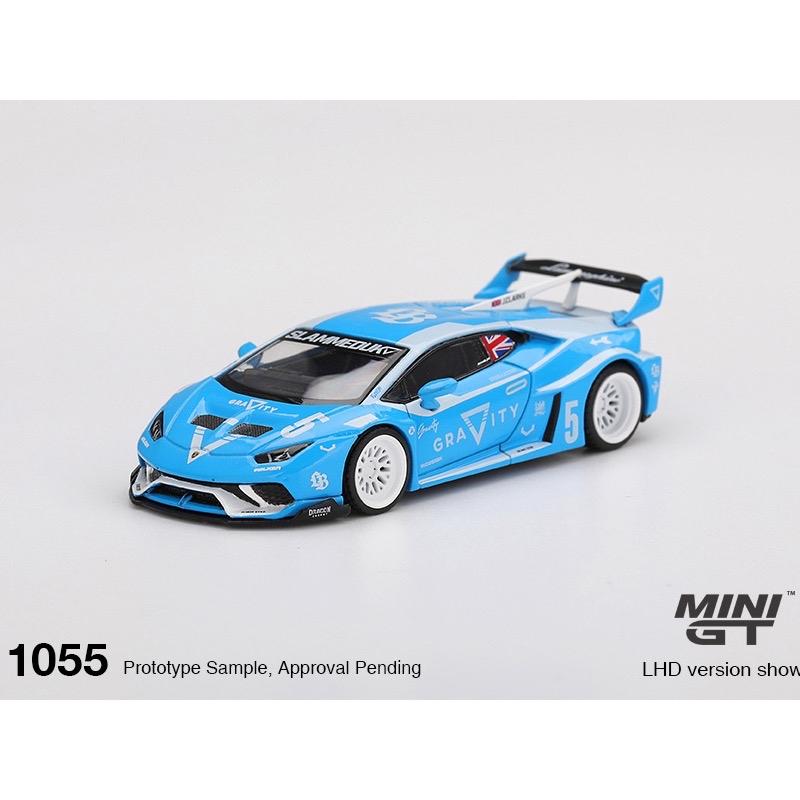 Mini GT 1:64 LBWORKS Lamborghini Huracán GT GRAVITY – Blue