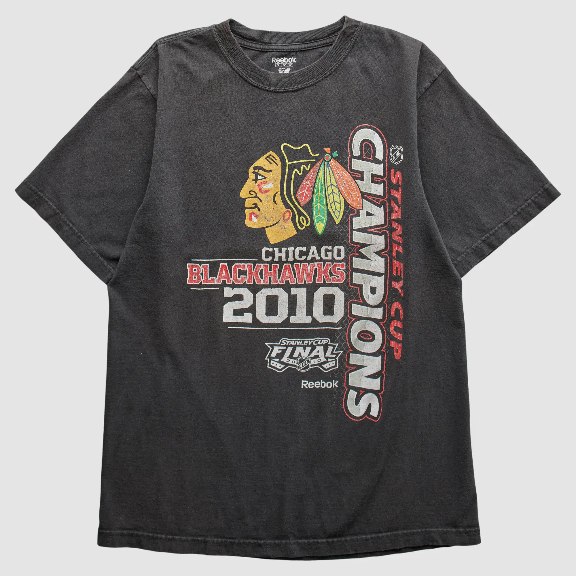 Chicago Blackhawks Reebok 2010 T-Shirt -  Black - S