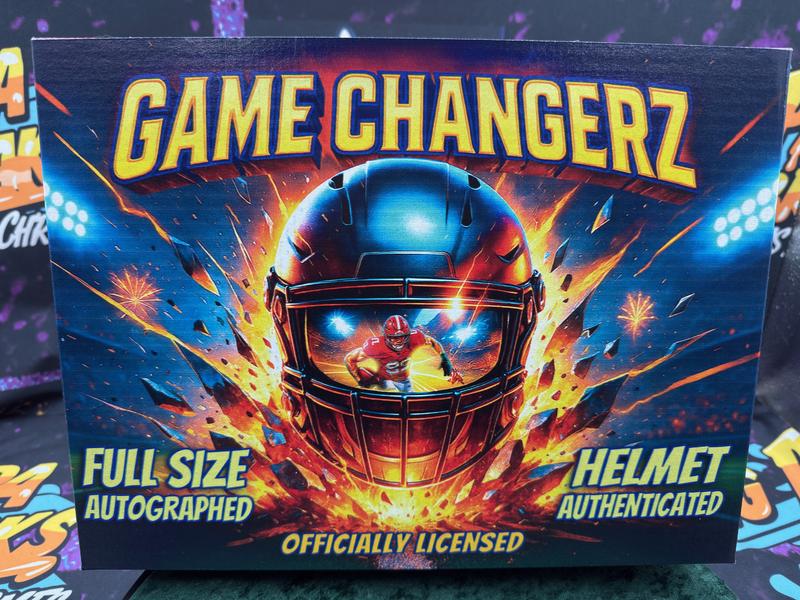 Game Changerz - Pick Your Team - Full Size Lids Authentic Autographed Speed-Flex