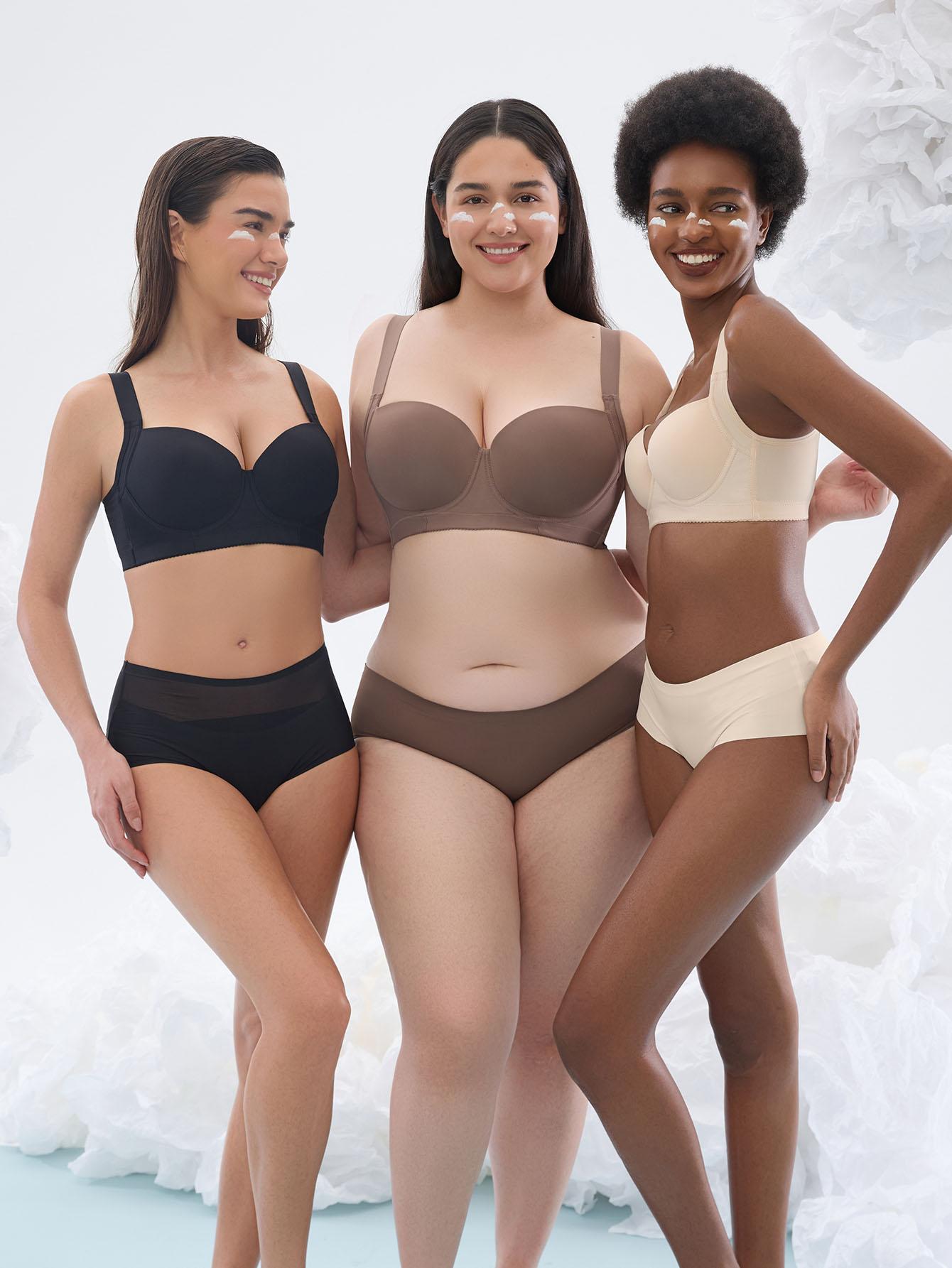 Mimilemon 3PCS Cozy seamless bra  push-up Full coverage bra for women everyday Comfort  full cup bra Seamless Tshirt Bras Sports Bra Bralette Basic Comfortable Fit Womenswear Everyday  TikTokShopBlackFriday Close comfortable Bra