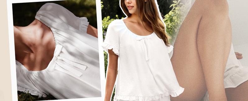 KFUBUO Womens Pajamas Set 2 Piece Ruffle Pj Soft Short Sleeve Tops and Shorts Sleepwear Set Cute Pajama Sets for Women KFUBUO Womens Pajamas Set 2 Piece Ruffle Pj Soft Short Sleeve Tops and Shorts Sleepwear Set Cute Pajama Sets for Women