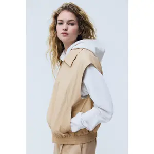 H&M Collared cotton gilet