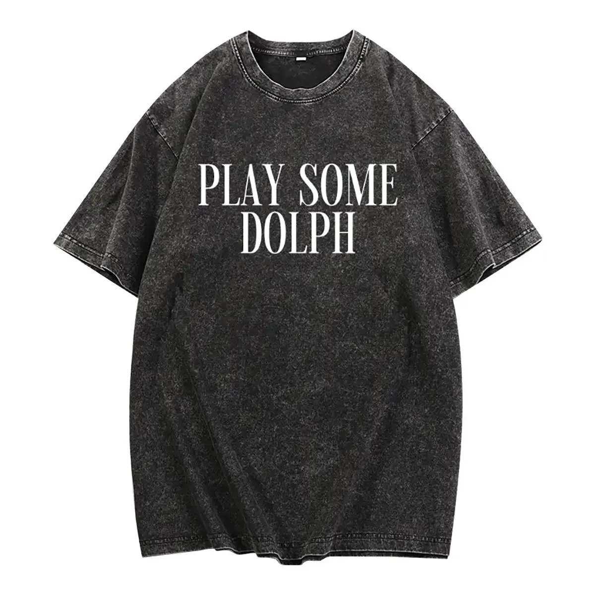 Retro Aesthetic Play Some Dolph T-Shirt Made In USA For Women For Men [Lolly & Lace 180G/230G 100% cotton short-sleeve/hoodie, soft and comfortable]