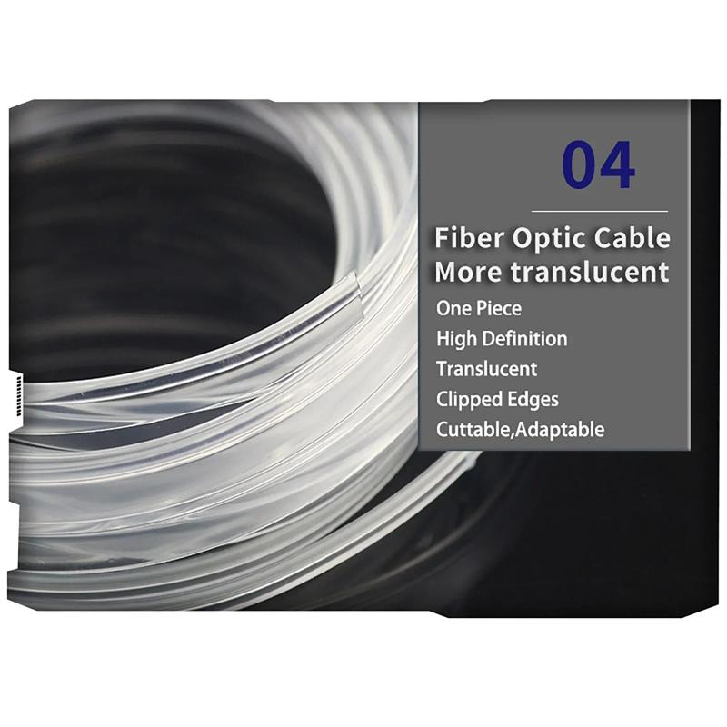 Car Interior Ambient LED Light Strip 3 Meter - Invisible USB Fiber Optic Atmosphere Lamp with APP Control