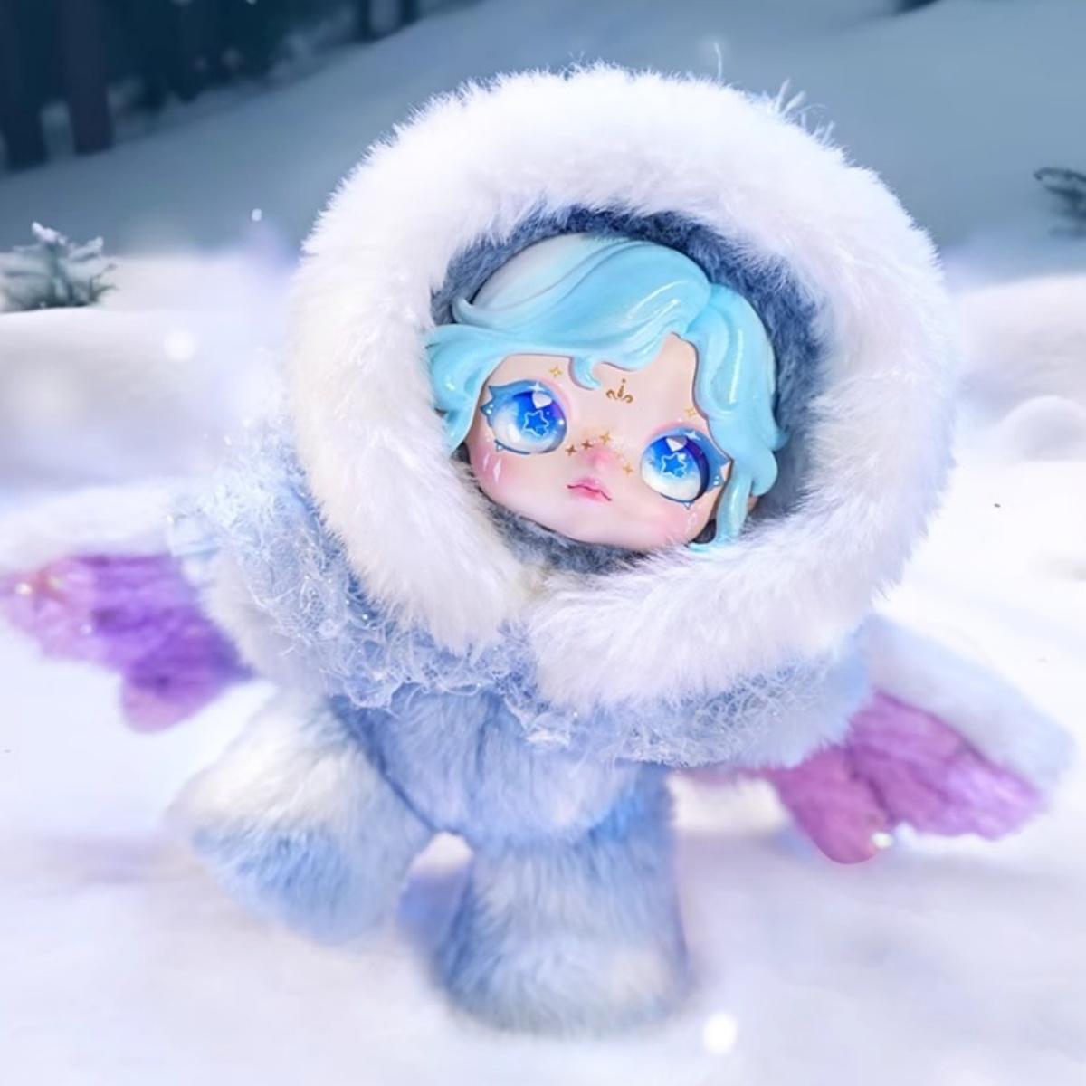 DUMIA Aria Snow Trace Secret Language Vinyl Plush Doll Blind Box Joint Mobile Girl Trendy Play Cute Doll Gift PAP