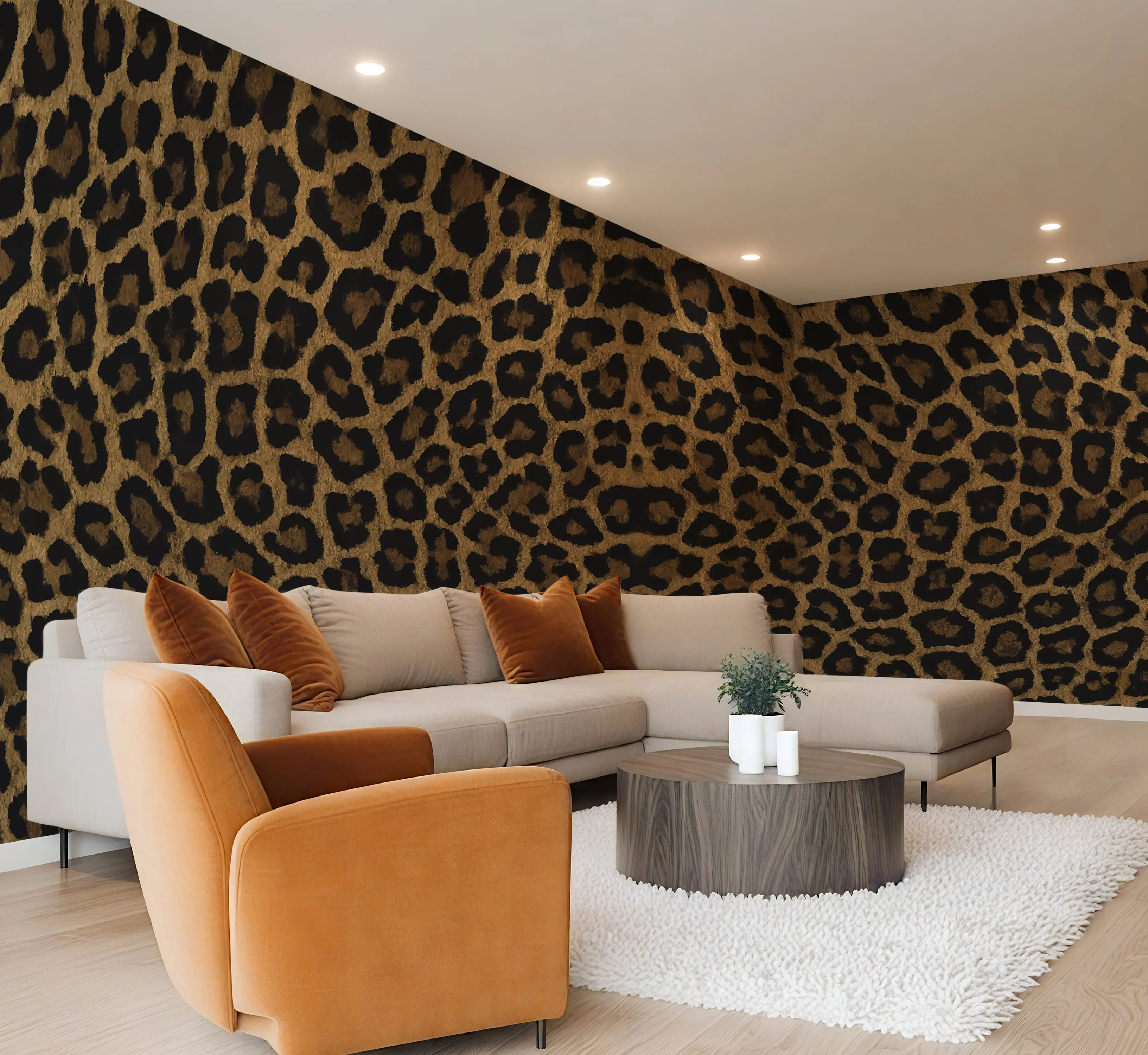 Leopard Print — Luxe Textures Luxury Wallpaper Roll