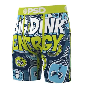 PSD Mens Big Dink Energy Boxer Brief - Standard Length 7 Inch Inseam, Soft and Breathable Poly Blend Fabric