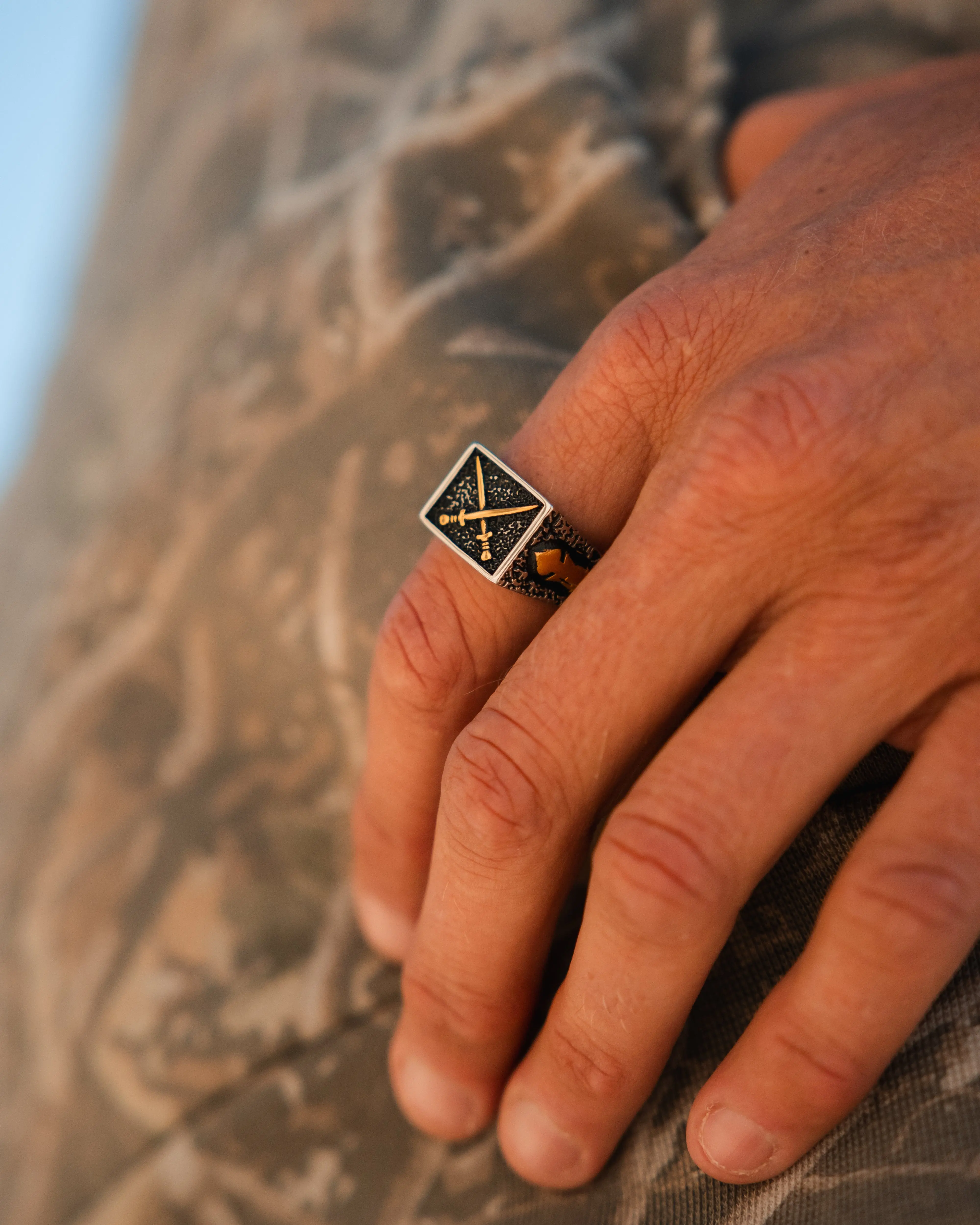 Armor of God Ring- Gold
