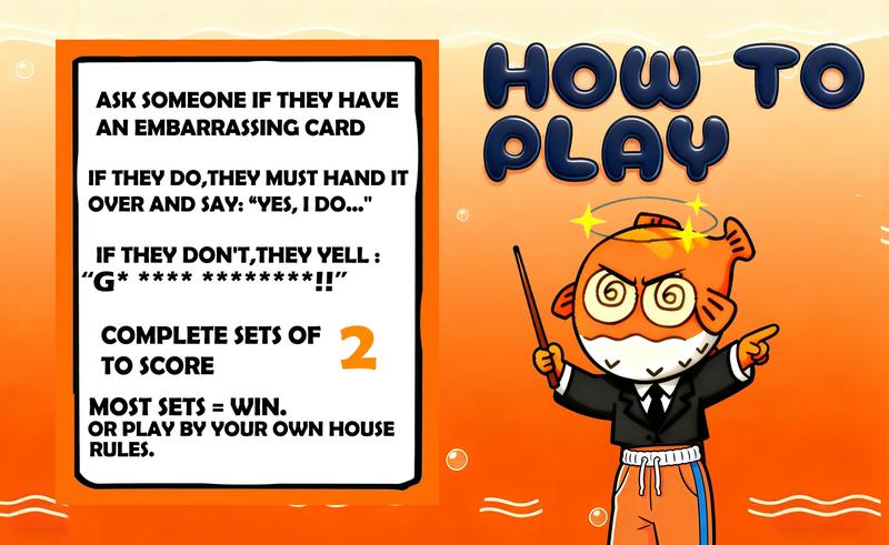 Adult Fishing Game 91 Cards | 2026 New Gameplay Version – New Theme Party Card Game for Night Parties – The Grown Up Go Fish Card Game You've Always Wanted | Hilarious Party Game for Grown Ups | 20 Unique Pairs, 10 Special Skill/Trap Cards